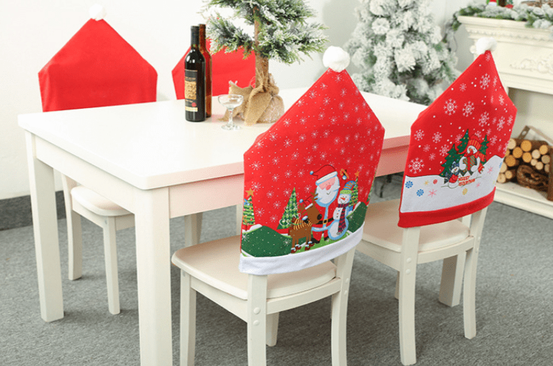 Vánoční dekorace | potah na židli, 1 ks – 2 motivy