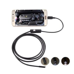 Inspekční kamera / Endoskopická kamera OTG pro mobil a PC – 2 m vodotěsná (2 m)