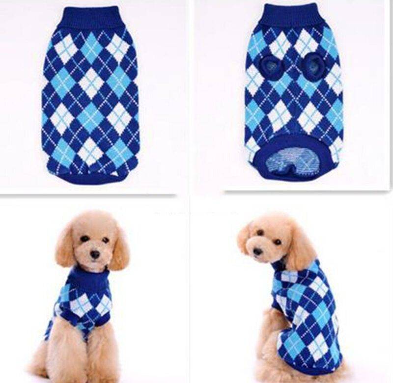 Obleček pro psa na zimu / psí svetr (XL)