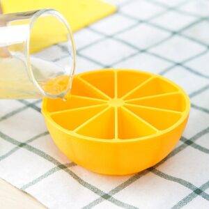 Forma na puding / silikonová forma na led, styl citron – 2 barvy