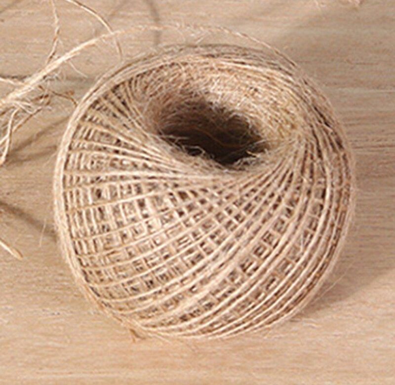 Provaz na škrabadlo pro kočky / sisalové lano, průměr 6 mm – délka 20 m (Hnědá)