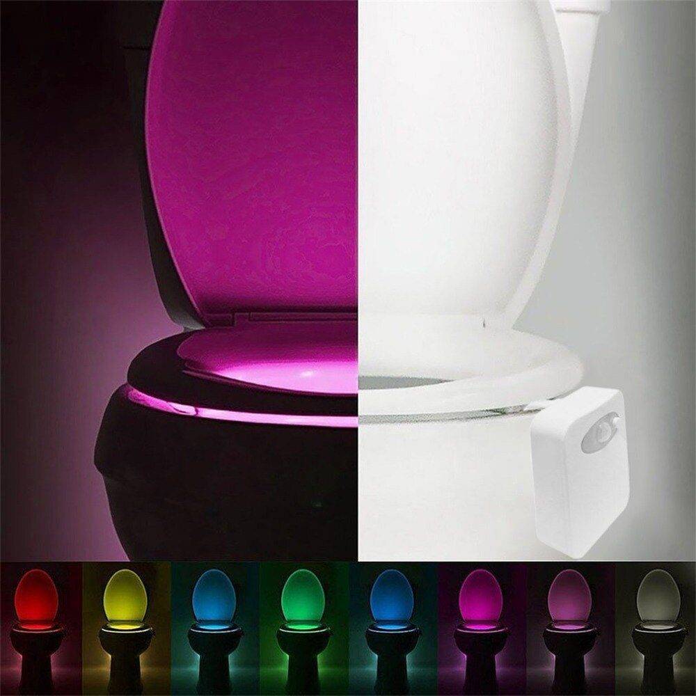 LED světlo do WC | svítící toaleta