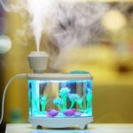 Zvlhčovač vzduchu pro děti / aromalampa - styl akvárium