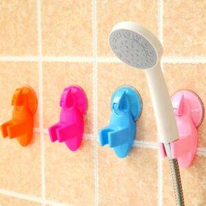 Držák sprchy / držák na sprchu s přísavkou, 6 barev