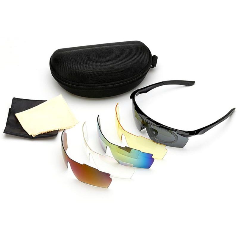 Dioptrické sluneční brýle  UV400 + 5x náhradní skla