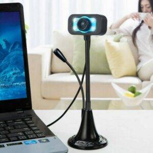 USB kamera / webkamera s mikrofonem (Černá)
