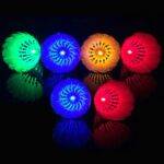 Badmintonové míčky – svítící barevné – 6 ks v balení (6 ks)
