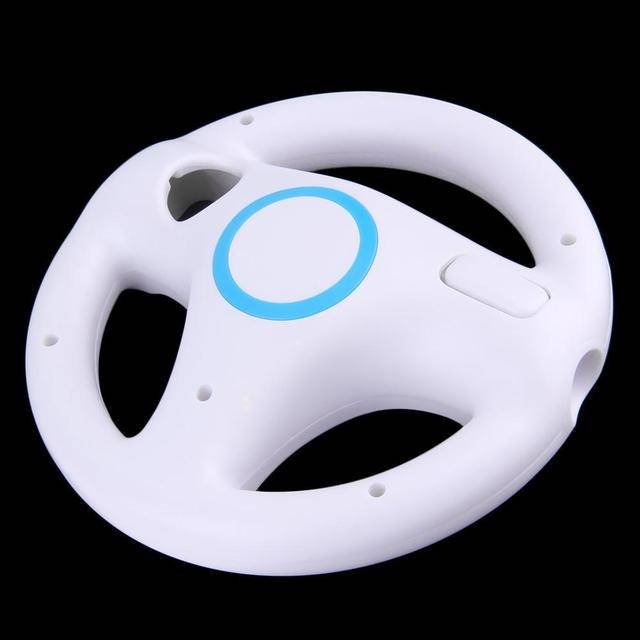 Herní volant pro dálkový ovladač | volant pro Wii - Bílá
