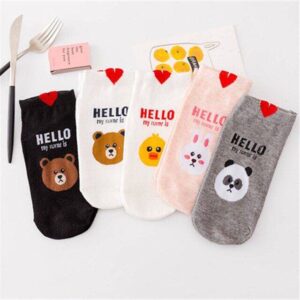 Vtipné a veselé ponožky různé druhy – 5 párů