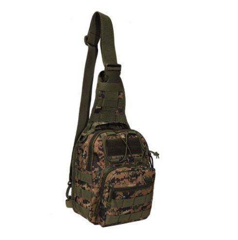 Batoh přes rameno | vojenská taška, 11 barev - I