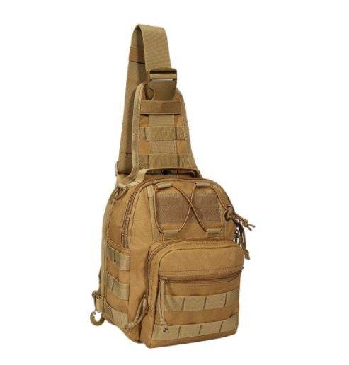 Batoh přes rameno | vojenská taška, 11 barev - B
