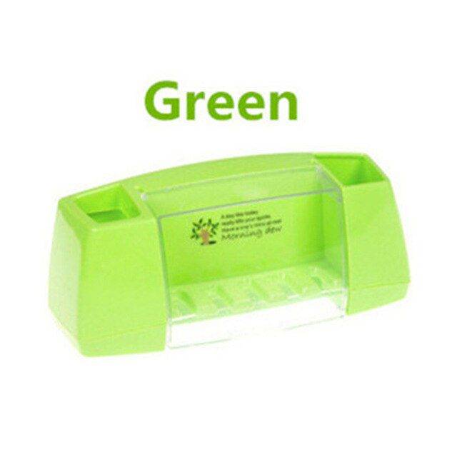 Držák na kartáčky | koupelnový organizér, různé barvy - Zelená