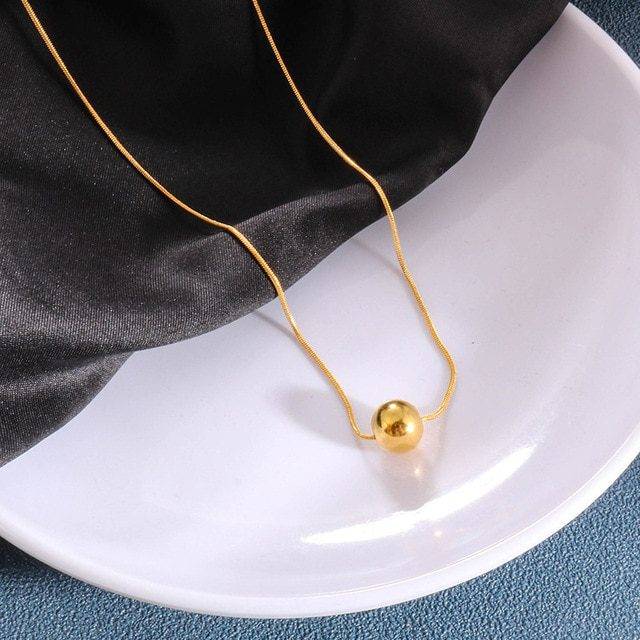 Dámský řetízek | náhrdelník s přívěškem - V7