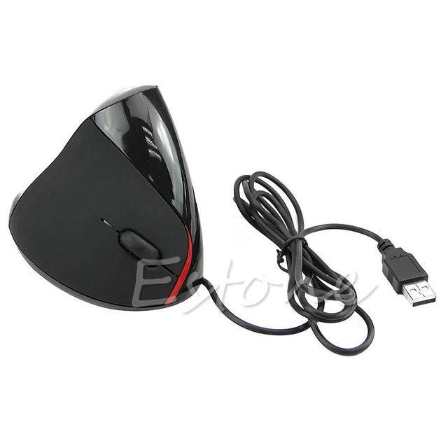 Ergonomická myš | vertikální myš k PC - více barev - Černá