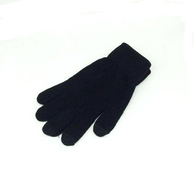 Rukavice zimní | dotykové rukavice - více barev - Černá, Univerzální