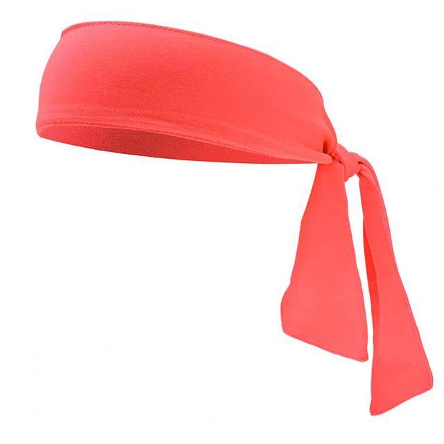 Sportovní šátek na hlavu | šátek na kolo - Růžový