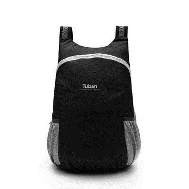 Skládací batoh | batoh na cestování - 18L - Černý