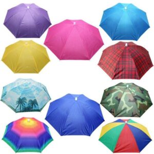 Slunečník / deštník na hlavu