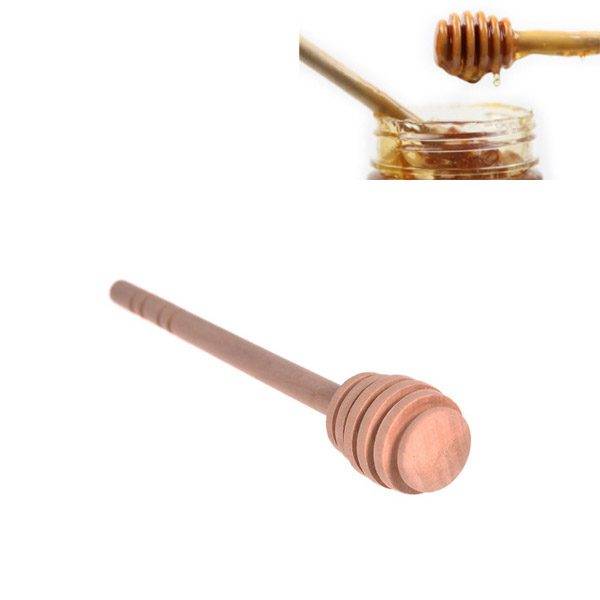 Dřevěná naběračka na med / lžíce na med
