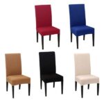 Potah na židli / elastický potah na židli, 1 ks – 5 barev