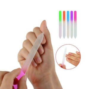 Skleněný pilník | pilník na nehty, náhodná barva