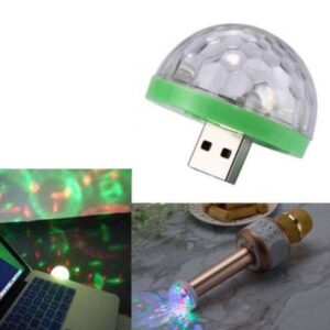 USB LED žárovka / disco žárovka