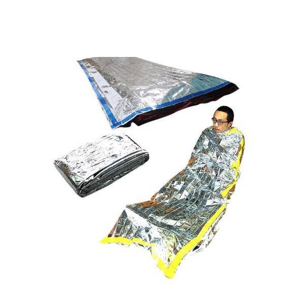 Záchranný spací pytel / izolační deka, 200 x 100 cm – náhodná barva