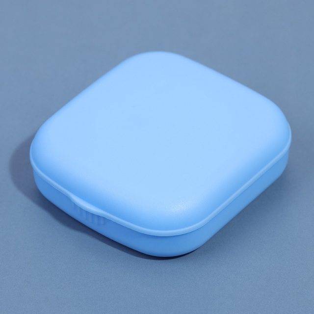 Cestovní pouzdro na kontaktní čočky | krabička na kontaktní čočky - Modré