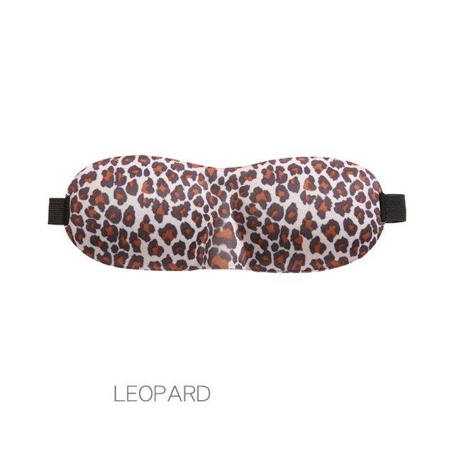 Maska na oči | škraboška na spaní - Leopard