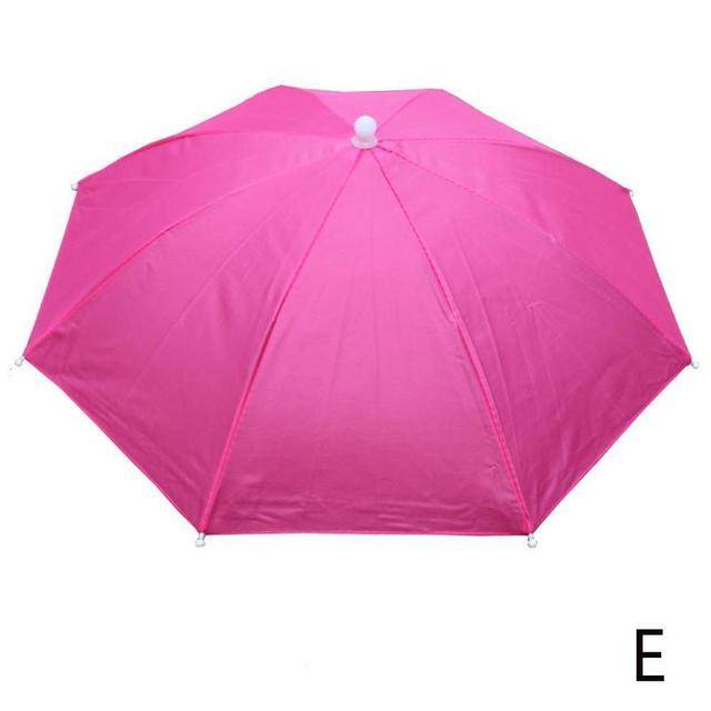 Slunečník | deštník na hlavu - Růžový