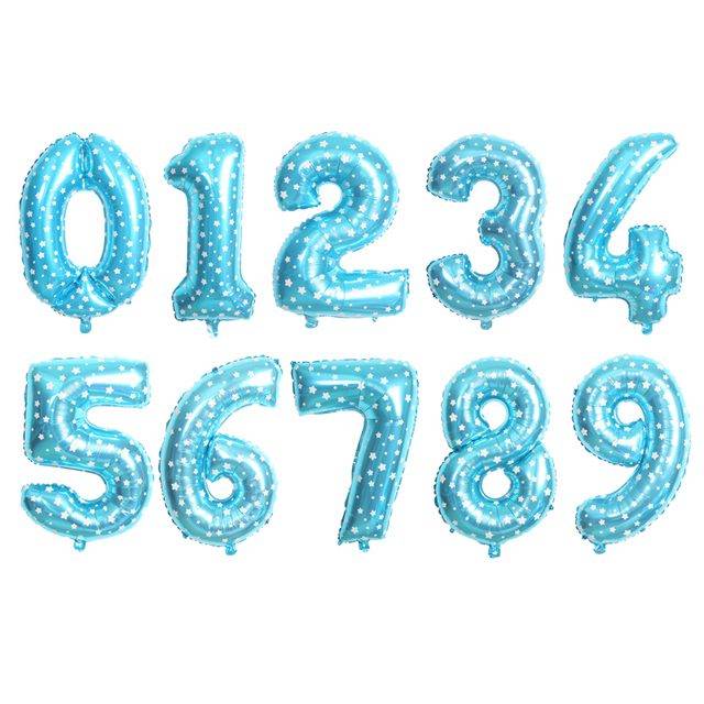 Nafukovací číslice | nafukovací balónky čísla