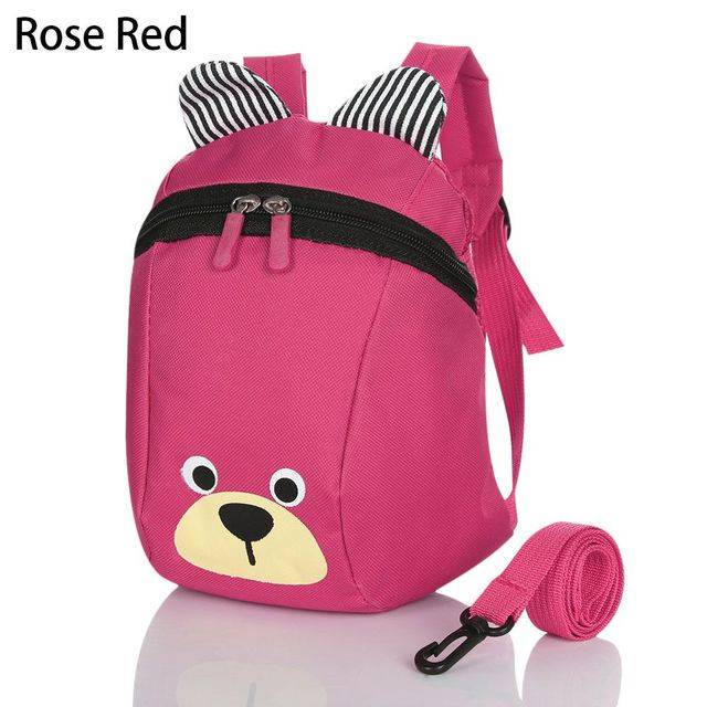Batůžek pro nejmenší | dětský batoh, styl medvídek - Růžový