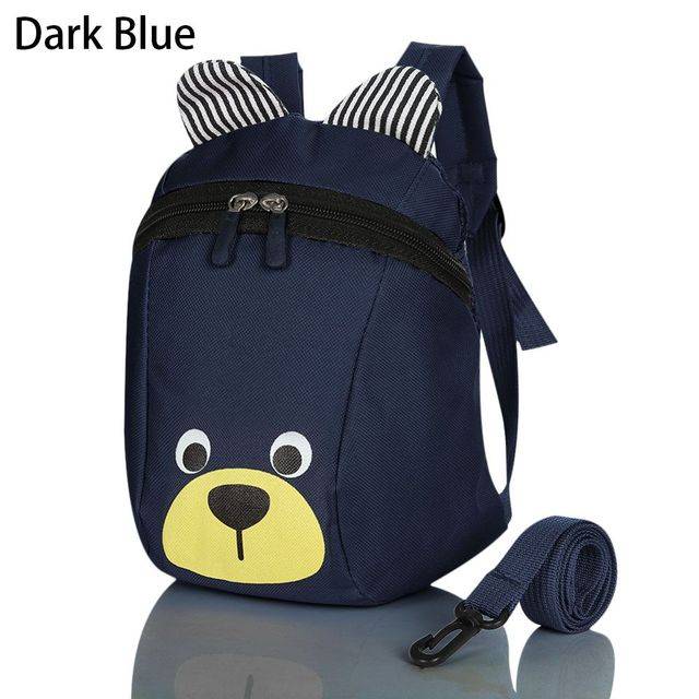 Batůžek pro nejmenší | dětský batoh, styl medvídek - tmavě modrý