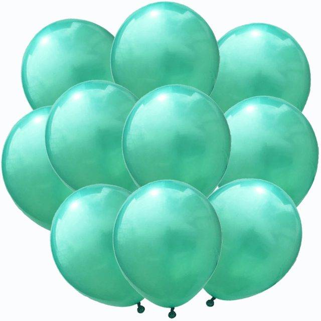 Balónky na párty | nafukovací balonky s konfetami - Zelená