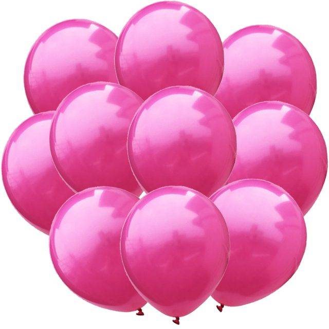 Balónky na párty | nafukovací balonky s konfetami - Růže