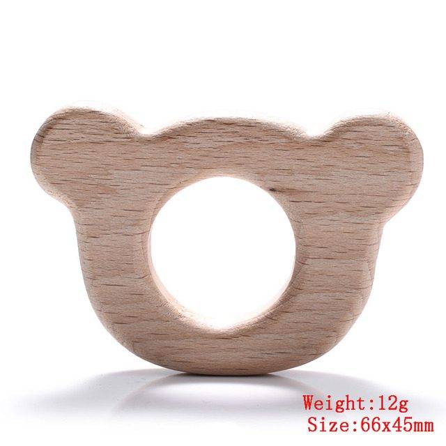 Dřevěné hračky pro děti | dřevěná zvířátka - medvěd