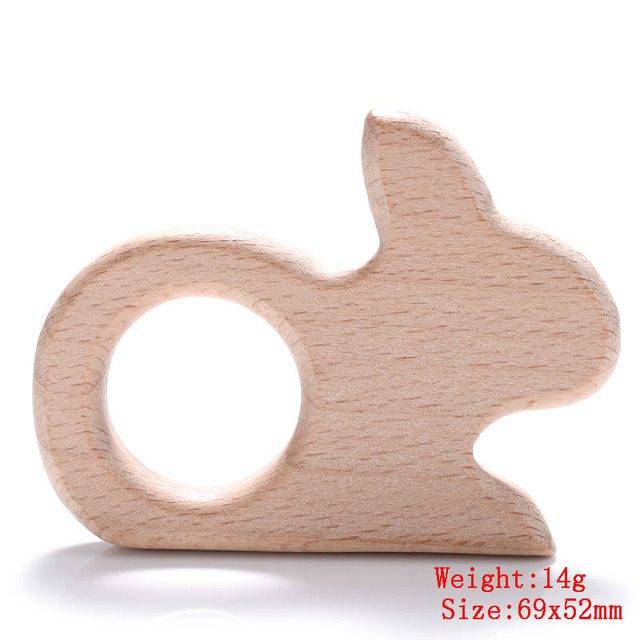 Dřevěné hračky pro děti | dřevěná zvířátka - králík