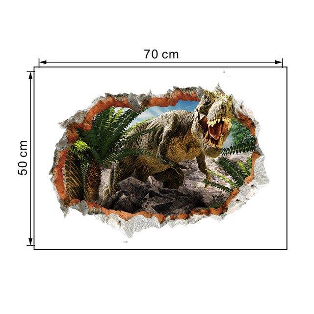 Samolepka na zeď | 3D dekorace na zeď, dinosauři - Dinosaur 18