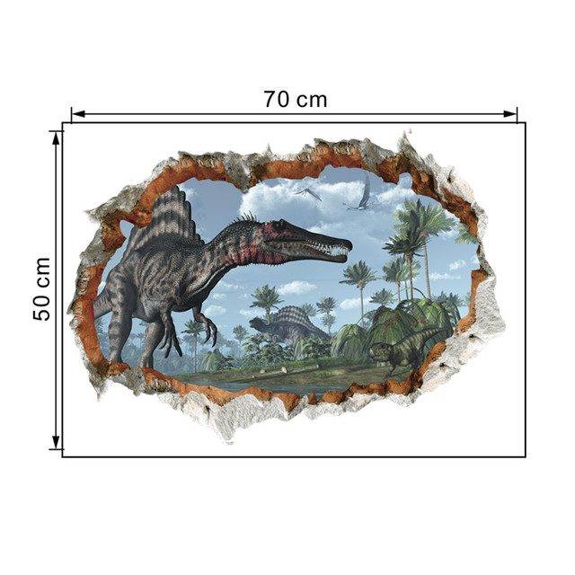 Samolepka na zeď | 3D dekorace na zeď, dinosauři - Dinosaur 22