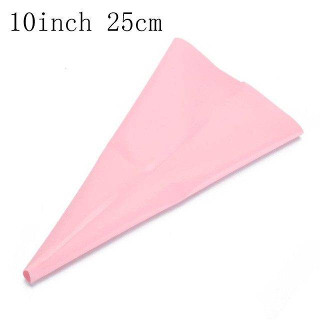 Silikonový cukrářský sáček | náhradní zdobící sáček - růžový 25 cm