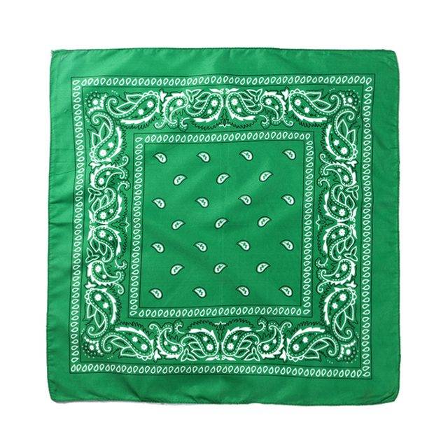 Multifunkční šátek | látková čelenka - tmavě zelený 1