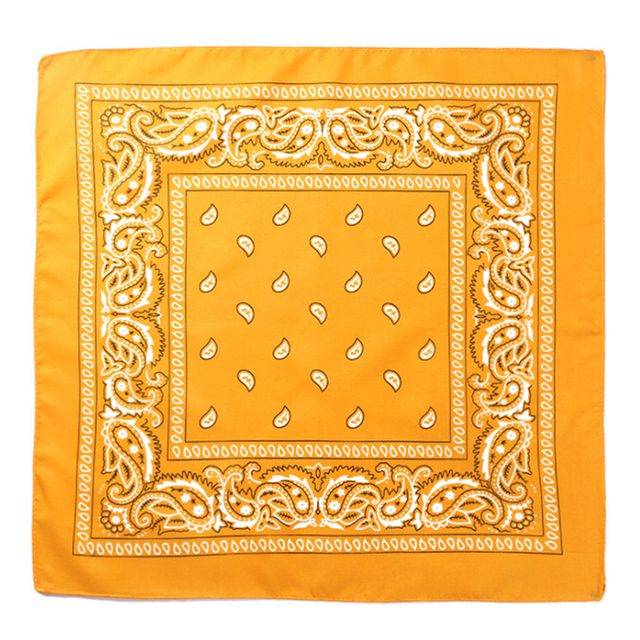 Multifunkční šátek | látková čelenka - Oranžový