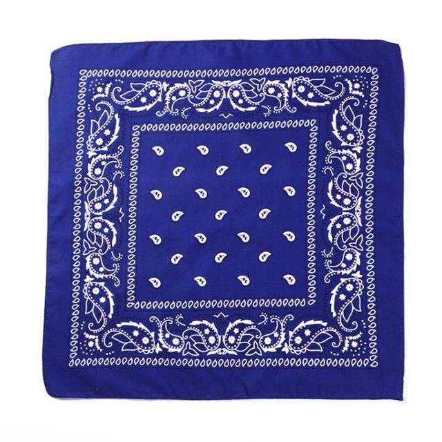 Multifunkční šátek | látková čelenka - Modrý