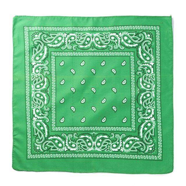 Multifunkční šátek | látková čelenka - Zelený