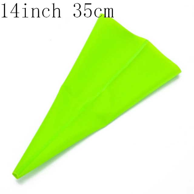 Silikonový cukrářský sáček | náhradní zdobící sáček - zelený 35 cm