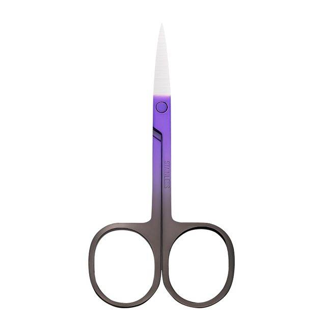 Nůžky na nehty | nůžky na manikúru - fialovo-černé