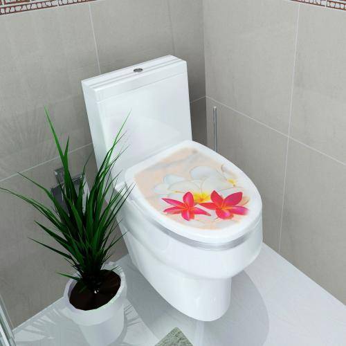 Samolepka na toaletu | nálepka na WC - Květiny
