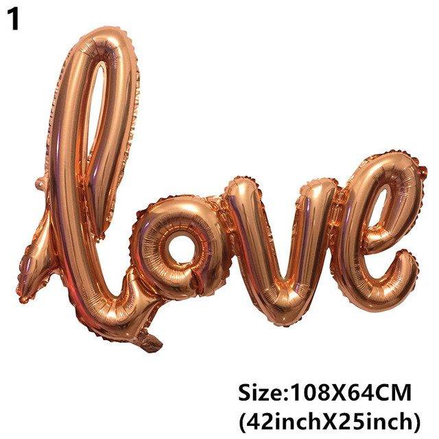 Foliový balónek | balónek na party - nápis láska Love