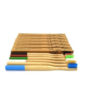 Bambusový kartáček | ekologický dřevěný kartáček