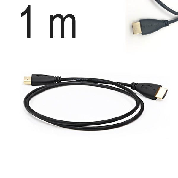 HDMI kabel | HDMI 1.4, samec, zlatý konektor - 1 M